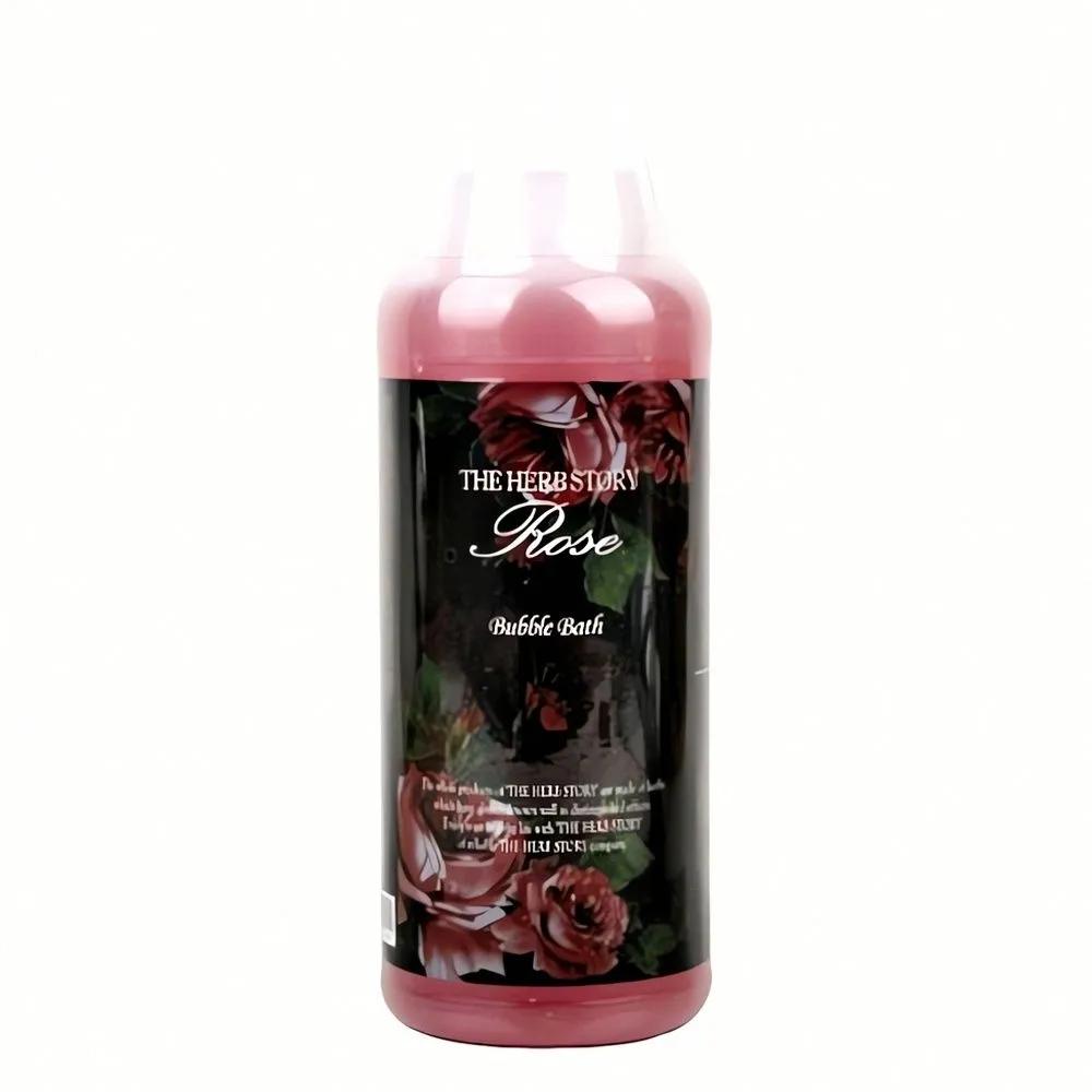 theherbstory Bubble Bath Rose 1000ml Inflatable Bathtub Rose Bath Bubble Products Perfume Bath Bomb