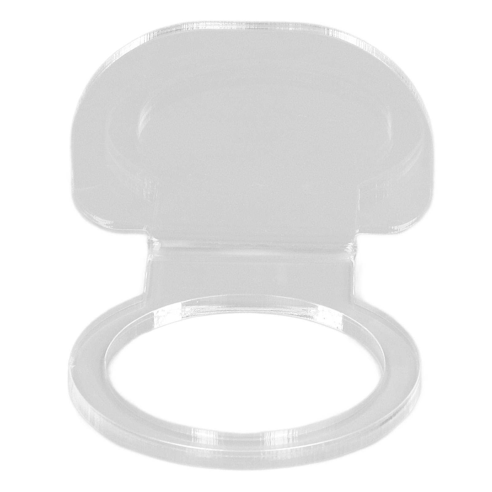 2 Stuks Kleine Stabiele Acryl Sport Displayrek Hoge Stabiliteit voor Tennis Zachte Basis