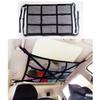 Car Roof Luggage Storage Net Cargo Net Organizer Universal Mesh Bag SUV Sedan Car Ceiling Net Pocket Interior Accessory