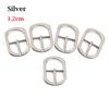 5 Stück Metall Leder Tasche Schnallen Schuh Schultergurt Gürtelschnalle Versteller Rollstift Schnalle Druckknopf DIY Handtaschen Reparatur Zubehör