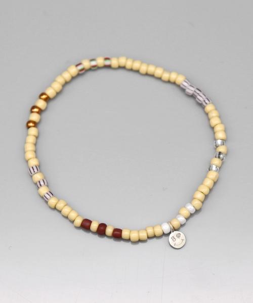 Bonbeau Solid And Pattern Color Mix Layered Bracelet Smile Mini Charm Color Mix Layered Bracelet