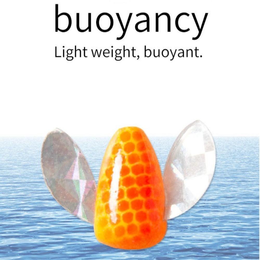 5pcs Color Random Oval Bobber Fishing Foam Float lure Buoys Walleye Spin Float Bait Trout Strike Indicator Foam Float lure