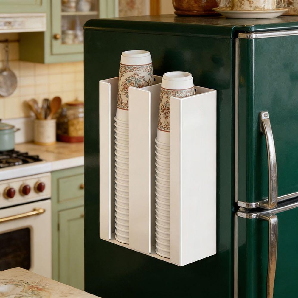 Iron Magnetic Disposable Cup Holder Large Capacity Cup Storage Rack  Coffee Shop
