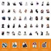100pcs New Cartoon Jujutsu Kaisen Stickers Cute Decals Toy Stationery Guitar Phone Bicycle Laptop Luggage Car Graffiti Stickers