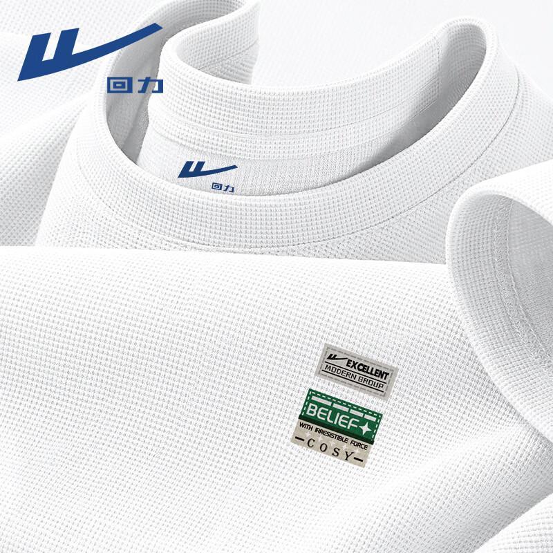 Warrior Waffle Knit Short Sleeve T-Shirt L