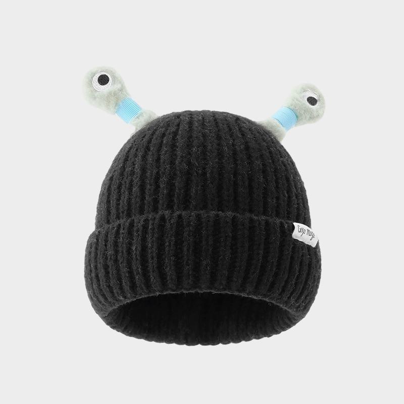 Parent-child Children's Wool Hat Cute Cartoon Funny Luminous Tentacles Autumn and Winter Boys and Girls Warm Knitted Hat