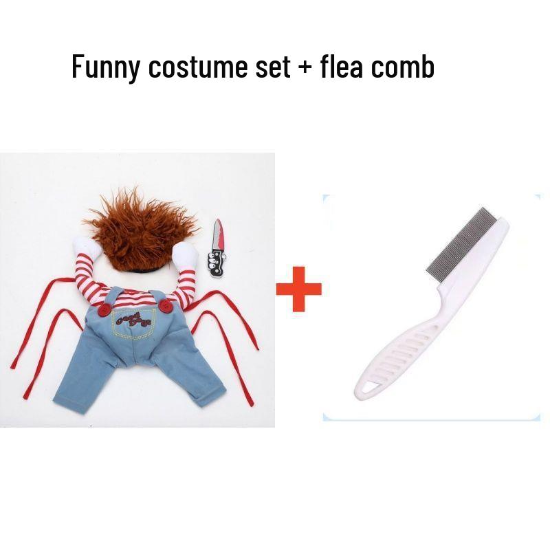 

Spring Pet Costume: Funny Knife Outfit for Dogs and Cats – Bichon, Golden Retriever, Pomeranian, Shiba Inu, Corgi, Teddy XS (5-7 lbs)