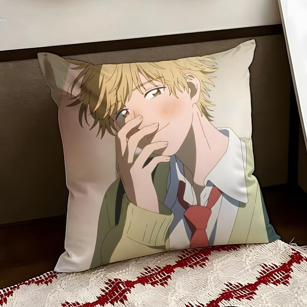 

Anime SSkip and Loafer Cushion Cover Reversible Soft Durable Pillow Cover Home Car MultiScene Use for Daily Comfort 30X30cm