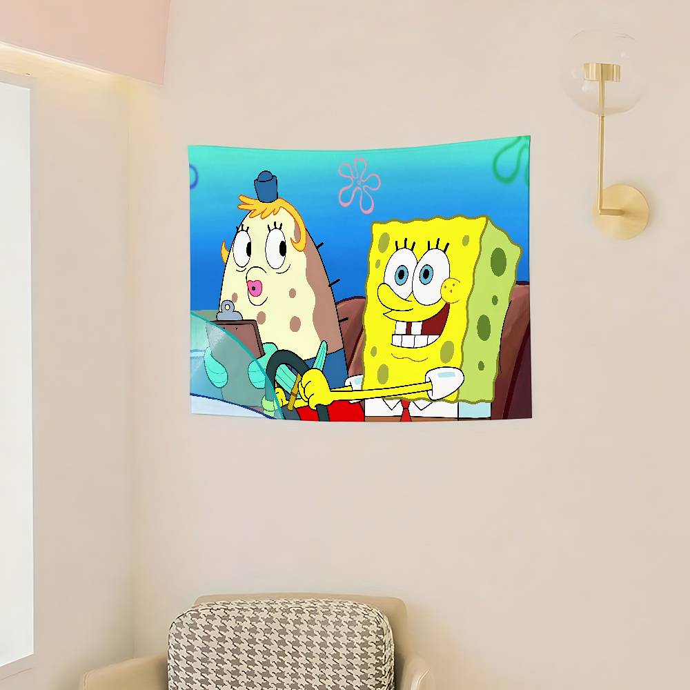 

AnimeSSpongeabBobsCute Flags Room Decor Outdoor Decors Personalized Items Flags For Bedrooms Home Funny 74x94cm(29x37in)