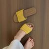 Fairy Wind Retro Beach Slippers Female 2025 Summer New French Outer Wear Flat Bottom One Pedal Cool Slippers