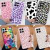 Printed Clear Patterned Phone Covers Case Cover TPU For Samsung Iphone Xiaomi Shockproof Cell Phone Case