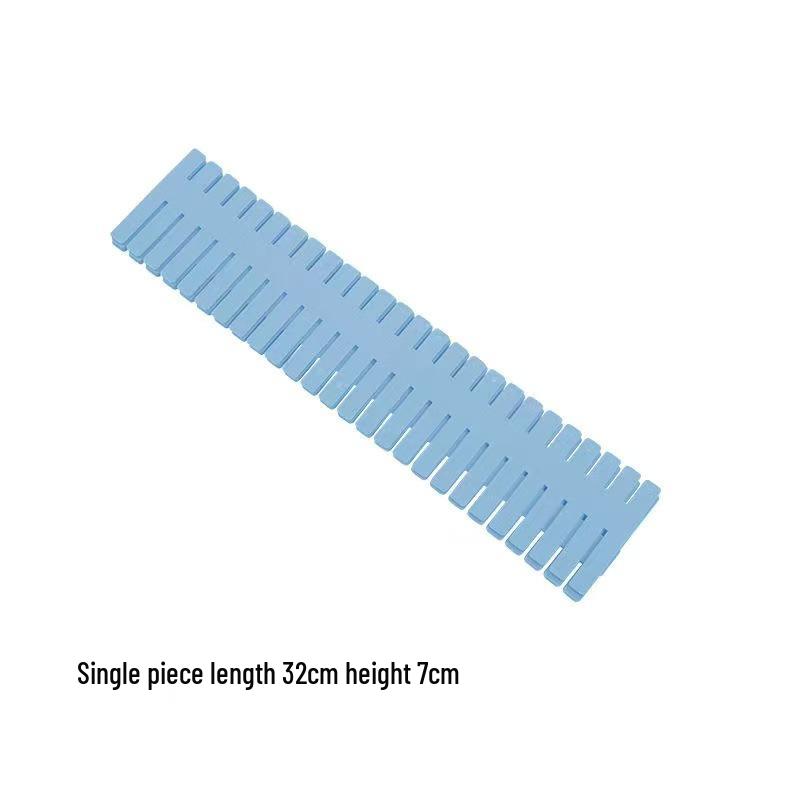Separatoare de sertar din plastic reglabile pentru organizarea șosetelor și lenjeriei de corp