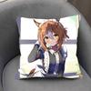 Fine Motion UUmaMusume Anime Pillow Case Fashion Square Pillowcase Bedroom Sofa Room Ins Decoration Leisure