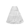Girl's Princess Dress with Puffy Petticoat and Hair Clip
