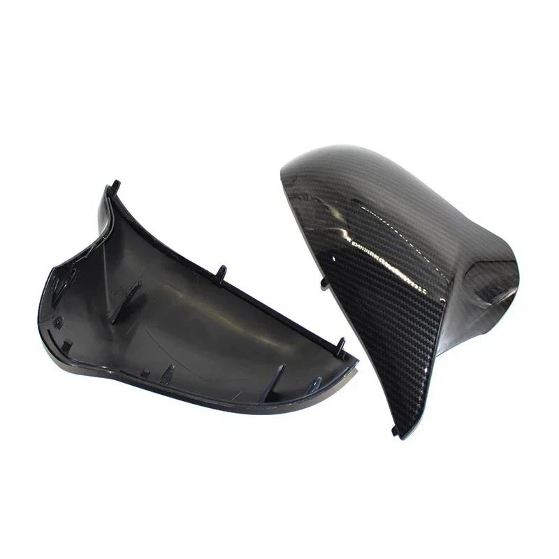 High Quality Mirror Cover Real Carbon Fiber Side Mirror Cover Cap Trim For BMW M2 E87 18-21, M3 F80 M4 F82 14-20 Left Hand Drive