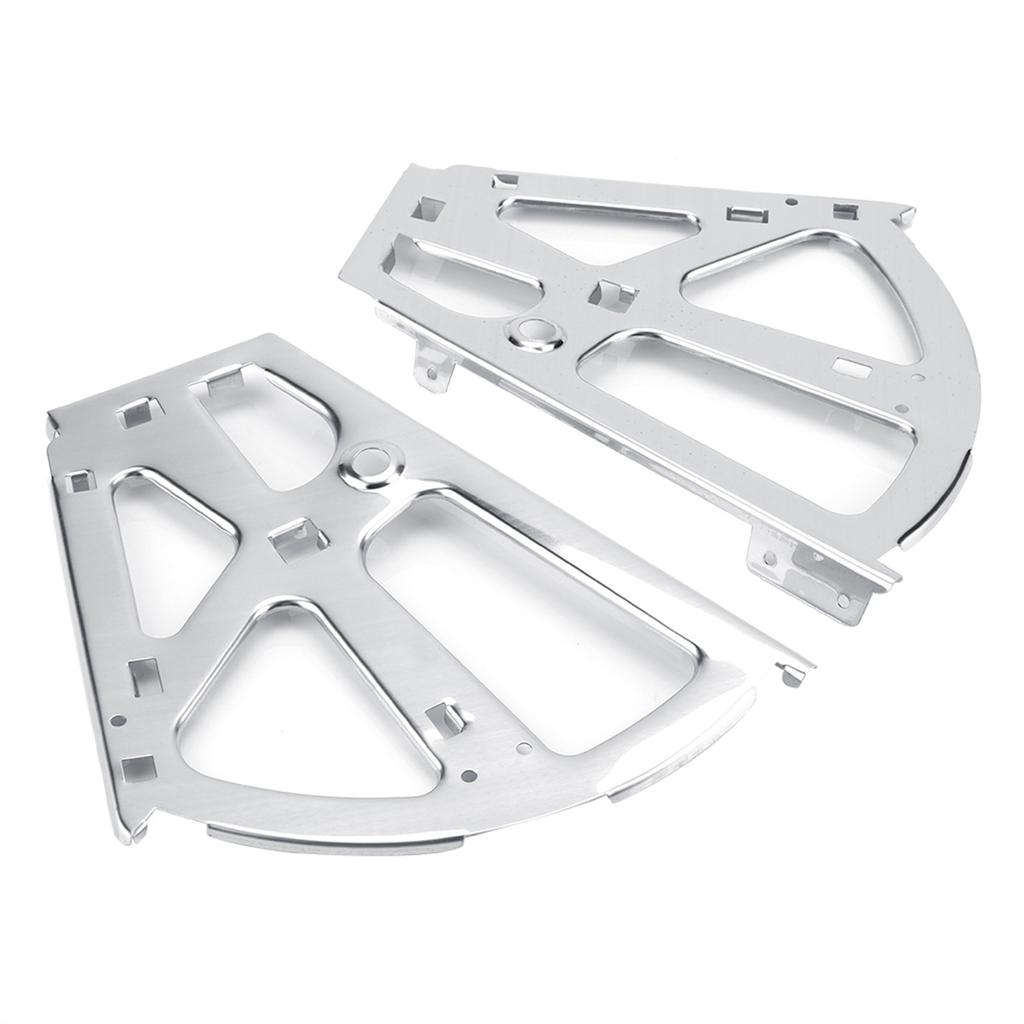 2Pcs Stainless Steel Shoes Drawer Cabinet Hinges Turing Rack Replacement Fittings(2 Layers)