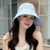 Double-Sided Fisherman Hat Wide Brim Bucket Cap Casual Sun Hat  Women