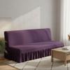 Elastic Folding Sofa Bed Cover with Skirt Sofa Slipcover Universal Couch Cover  Living Room