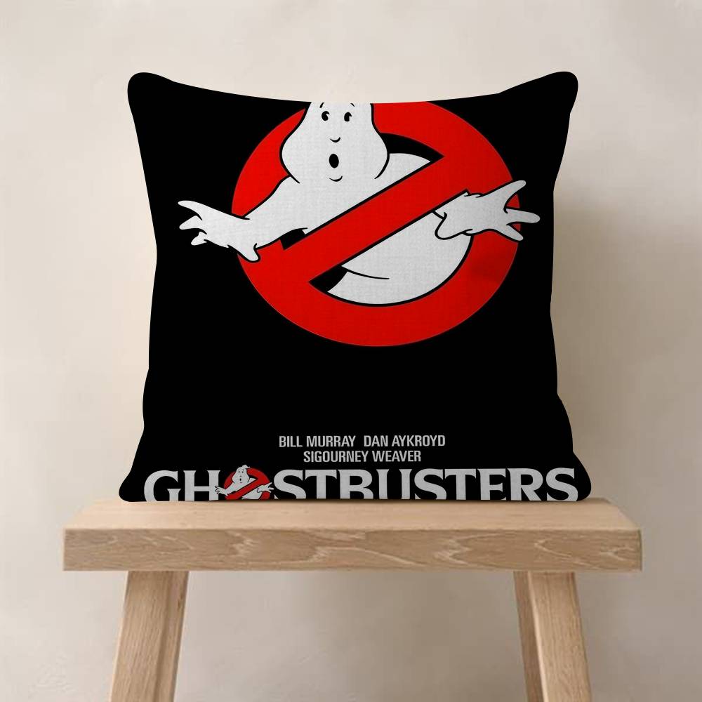 

Retro CClassic GGhostbusters Personalized Picture Text Home Decorative Pillows Household Gifts xcm 30x30 cm