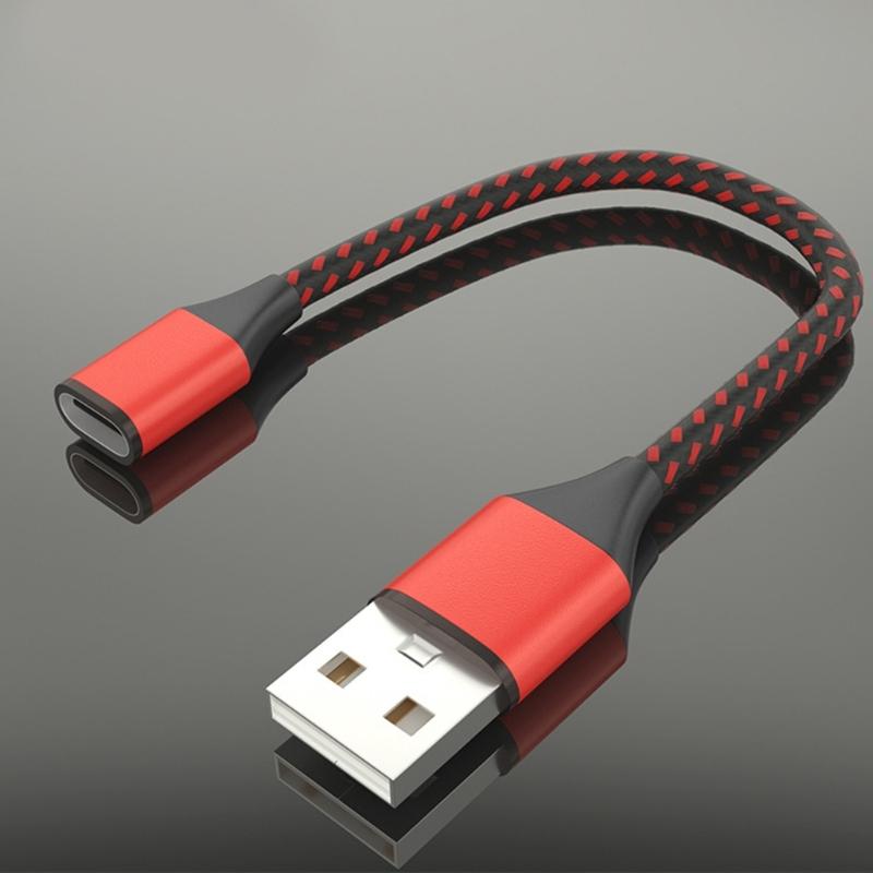 USB 2.0 Adapter Male to Type C Female Connector 480Mbps Data Sync for Laptop PC USB Chargers Extension Converter