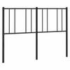Vidaxl Metalowe Wezgłowie, Czarne, 150 Cm
