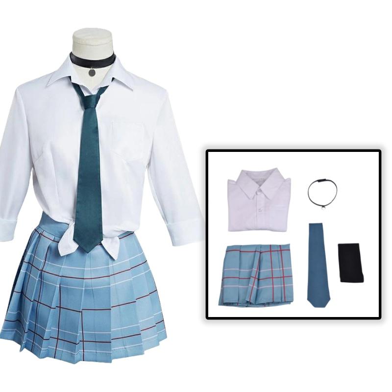 

Китагава Марин Косплей Костюм Аниме Моя Одежда Дорогая Китагава Марин Косплей JK Школьная Форма Юбка Парик Костюм На Хеллоуин Девушки L