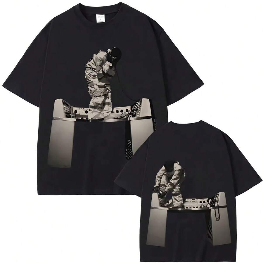 2026 Neues Album OCTANE COVER Print T-Shirt Don Toliver Hohe Qualität T-Shirt Sommer Harajuku 100% Baumwolle Lässig Grunge Rundhals T-Shirts