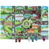 83 58cm / 130 100cm Road Mat Children Traffic Car Map Learning Toy Road Plastic Carpet Playmat Ideal For Mats City Children Playthings Games