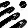 MARCHFA (Subaru Forester Sk, Subaru XV, Subaru Impreza) Exterior Door Handle Cover Trim (Piano Black with 2 Sensor Holes)