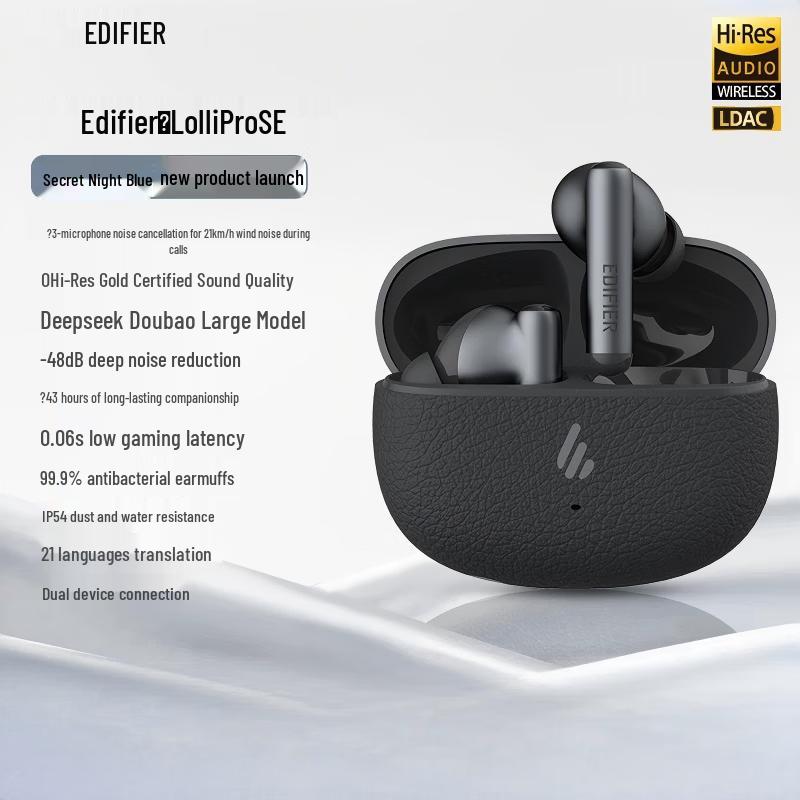Edifier Lolli Pro SE True Wireless Noise-Canceling Earbuds