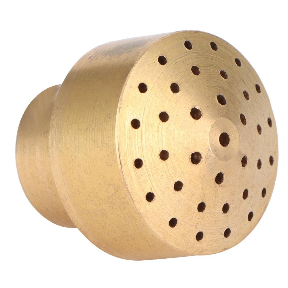 Brass Brass Fountain Nozzle Multi Hole Mushroom Fountain Sprinkler G1/2 Inch DN15 G3/4 Inch DN20 Pond Fountain Nozzle