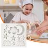 Fondant Cake Mold Cartoon Baking Molds Chocolate Moulds For Candle Candy Jelly Making Silicone Desktop Decoration Casting Tool