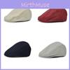 Vintage Canvas Beret Hat With Sun Protection For Women And Girls Spring Summer Autumn