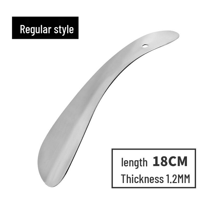 

Нержавеющая сталь, длинная ручка, рожок для обуви - Компактный металлический подъемник и сниматель для обуви