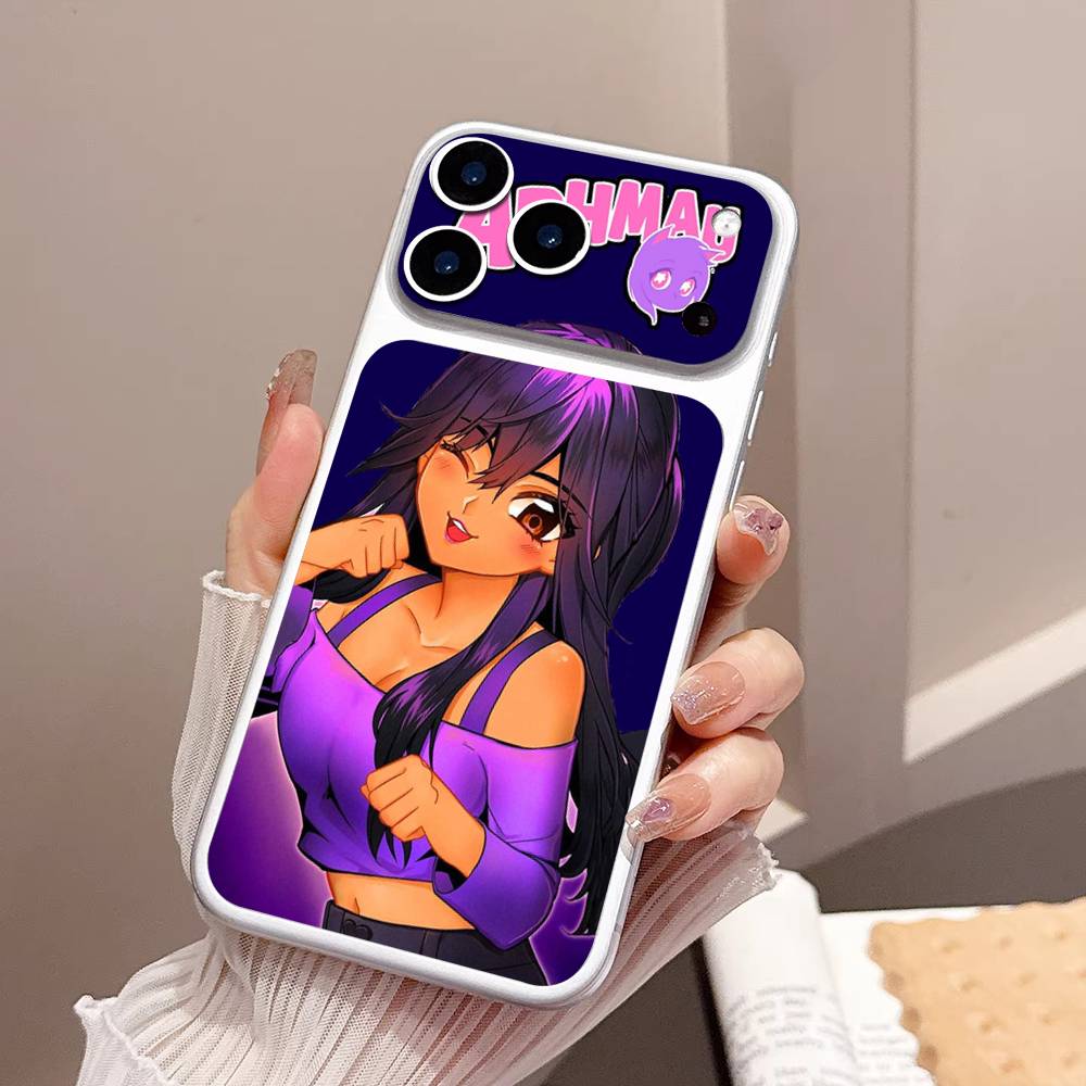 Aphmau Cute Girl Funny For Apple IPhone 17 Pro 17 Pro Max Back Cover Decal Wrap Skin Colorful Rear Protective Sticker Film