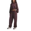 adidas Soft Fleece Crew Neck Long Sleeve Sweatshirt Women Brown JW5072