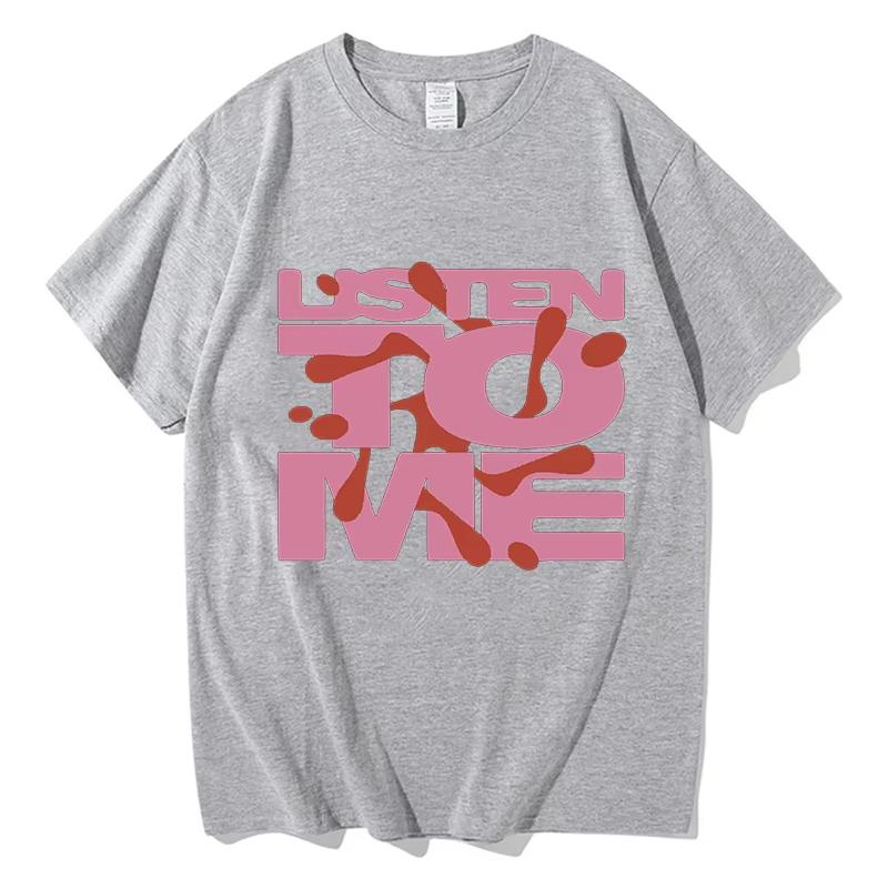 Lost Frequencies CIEL Radio Cargo Listen to Me Tshirt Hip Hop Unisex Streetwear Short Sleeve Cotton Fashion TShirt Clothes Tops