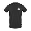 Aquascutum Mens Triangle Logo Crew Neck T-Shirt