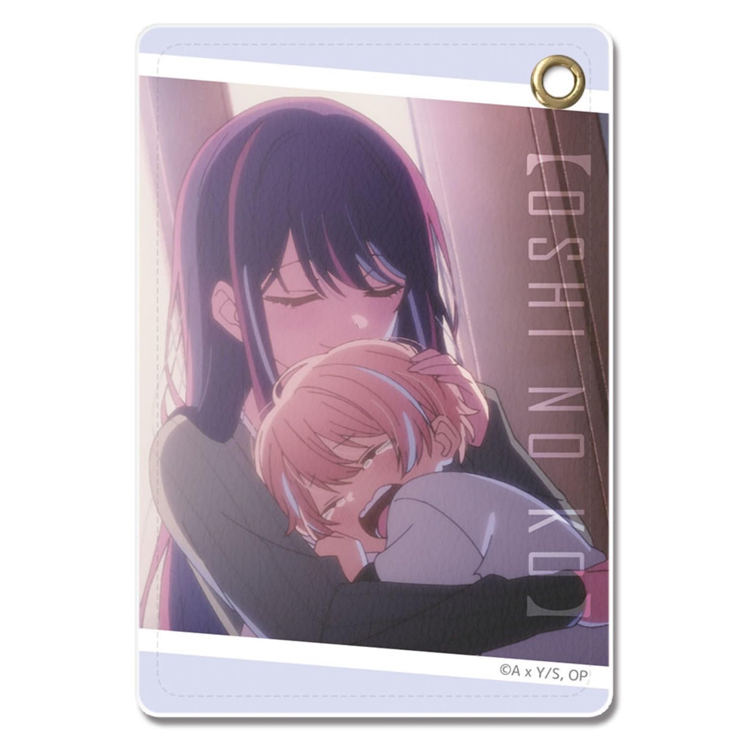 

TV Anime Oshi no Ko Leather Pass Case Ver.3 Ai & Aqua LPAN-O006-m08