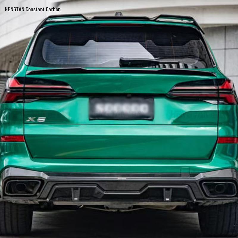 Suitable for BMW X5 G15/G18 SQ: Carbon Fiber Rear Lip & Bumper Diffuser Kit.