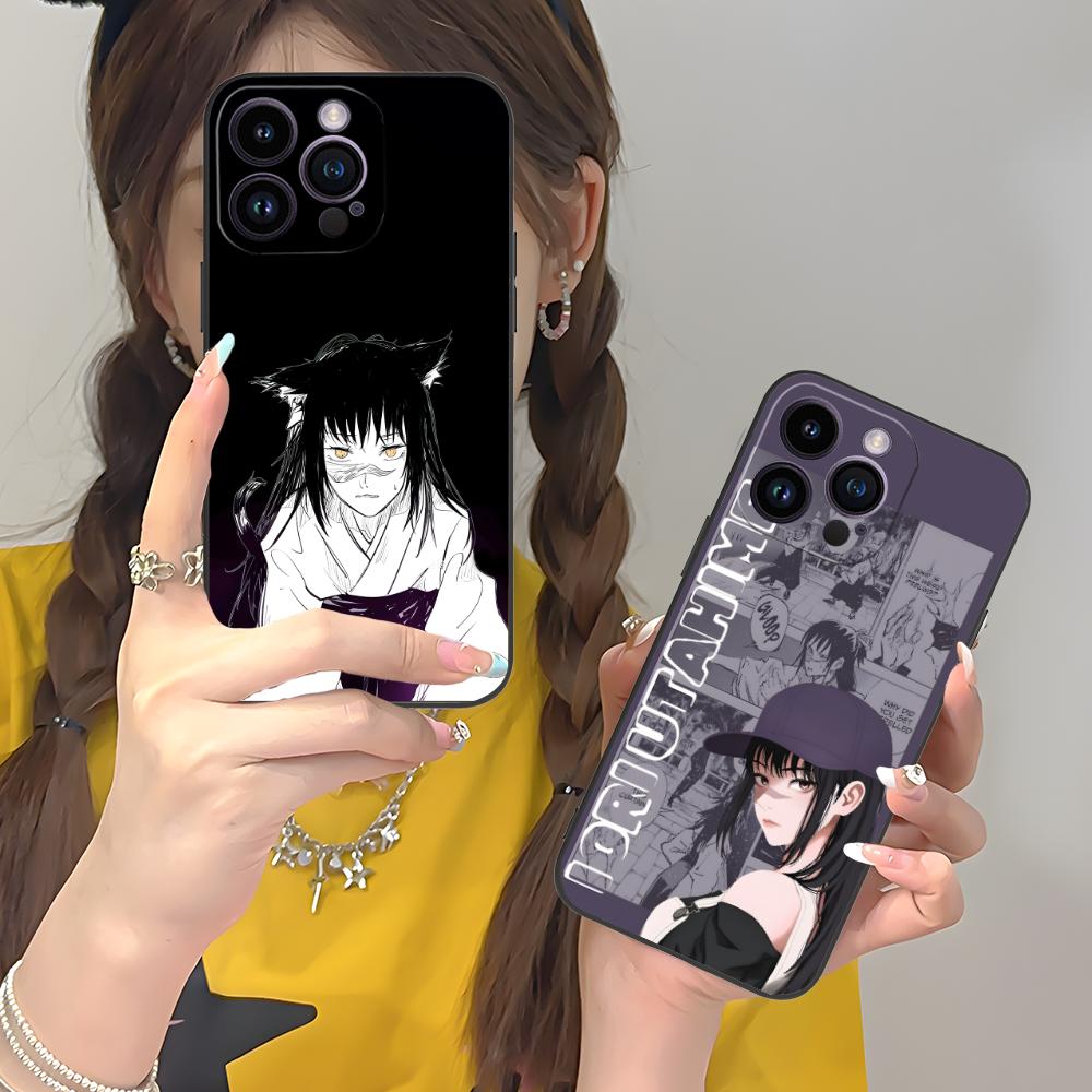 JJK Utahime Iori Printed Phone Case for iPhone 17 16 15 14 13 12 11 X XR XS 8 7 Air Pro Max Plus Mini Soft TPU Shockproof Cover