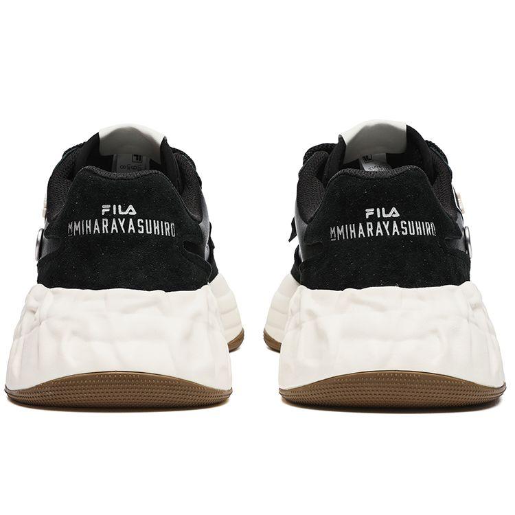 Mihara Yasuhiro X Fila FM-20 Fashion Thick Sole Casual Low Top Sneakers Men Sneakers Black White F12M234207FBK
