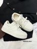 Retro classic sports shoes leather German training shoes women's winter new velvet fashion versatile platform casual shoes