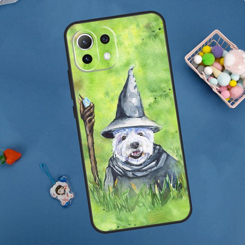 Cartoon Westie Dog Case For Xiaomi 11T 12T 13T 14T Pro 13 14 15 Ultra POCO X7 Pro X3 X5 X6 M6 F5 F6 Pro Cover