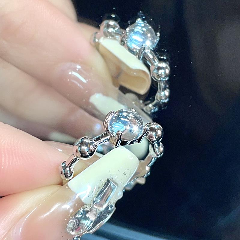 Cold Wind Personalized Ring Design Sense Niche Cold Wind Fashion Ring Opening Adjustable