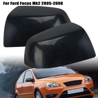 Car Rear View Side Mirror Cover for Focus Mk2 2005 2006 2007 2008 Trim Side Wing Case Mirrors Cap Housing Accessories