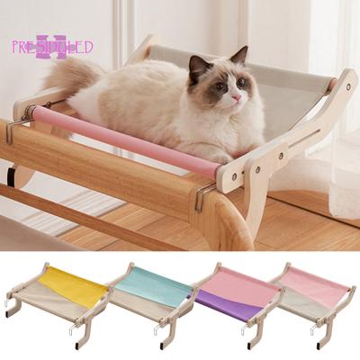 Hamac suspendu pour chat, siège amovible, doux, résistant à la charge, mur pratique, fournitures pour animaux de compagnie