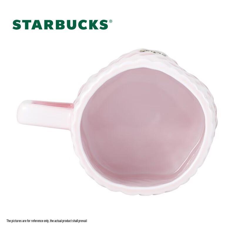 Starbucks Pink Stripe geprägte Tasse