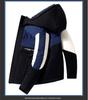 2025 Men's Color Block Hooded Down Jacket - Trendy Korean Style, Thick & Loose Fit for Autumn/Winter