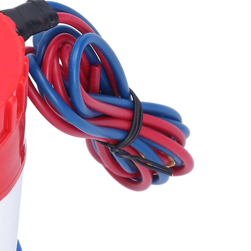 Pompe de Cale Semi-Automatique Petite Pompe Électrique Submersible pour Vidange Fournir Puissance 12VCelsius24V 350Celsius500Celsius750Celsius1100GPH(24V 500